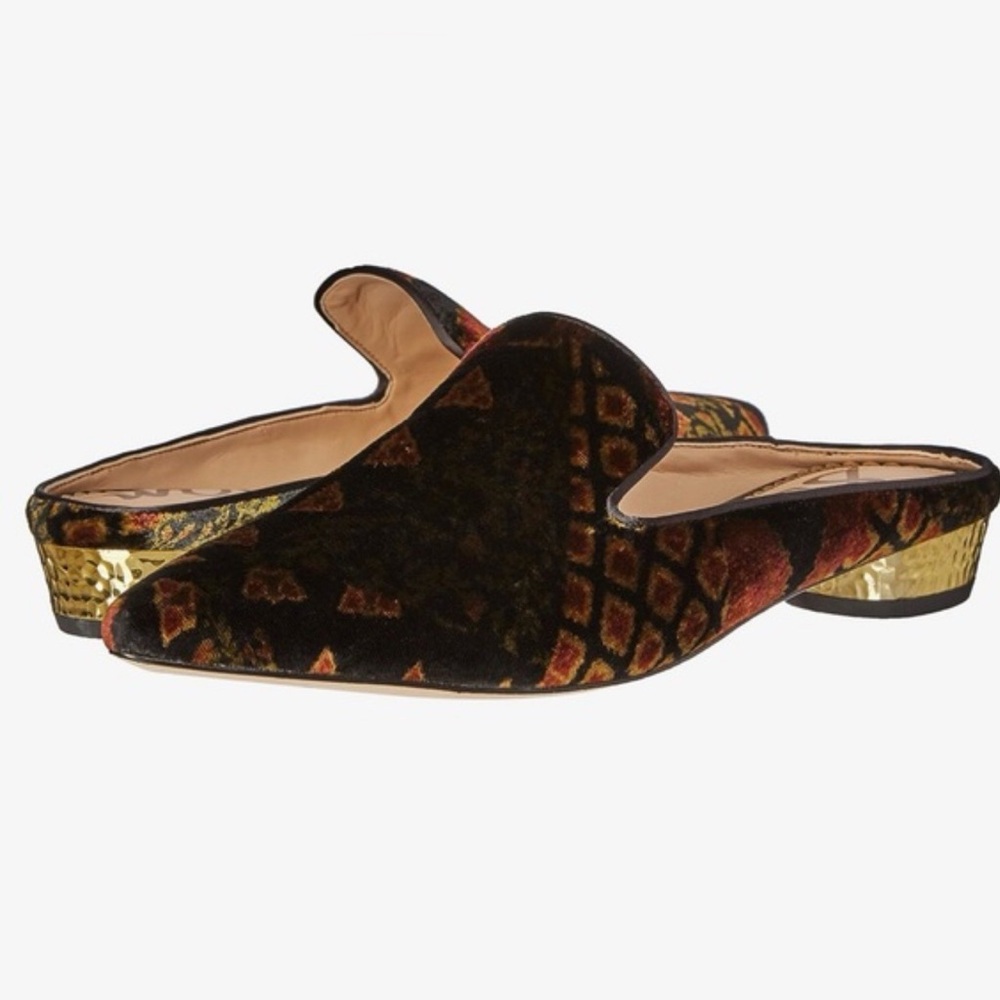 ⭐️Sam Edelman Augustine Velvet Mules⭐️